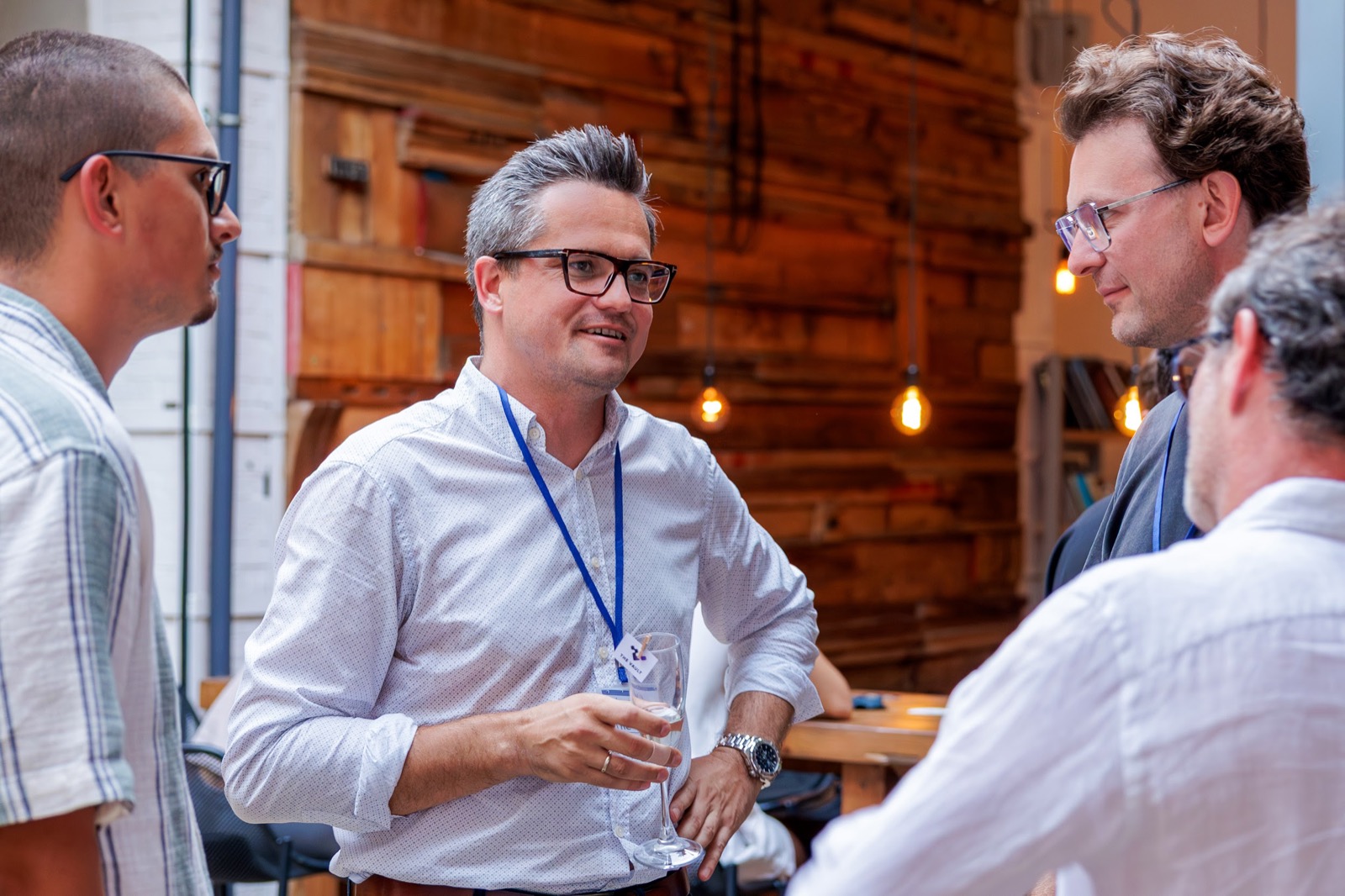 Networking at the event